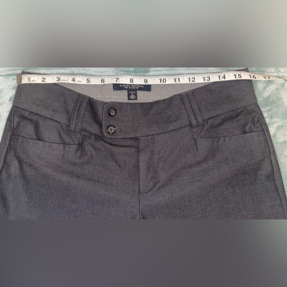 Banana Republic Sloan Fit Dark Gray Dress Pants Women’s Size 8 NWOT - Picture 6 of 8
